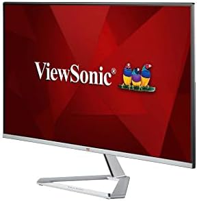 ViewSonic VX2476-SMH 24-inch IPS Full HD Monitor with 75Hz, VGA, 2x HDMI, Eye Care for Work and Entertainment at Home, Black