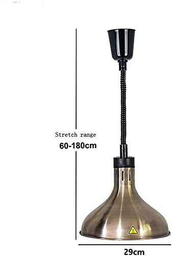Voedsel Warmer Lamp, Commercieel Buffet Barbecue Licht Licht Roestvrij Staal Commercieel Hotel Keuken Apparatuur… - Afbeelding 3