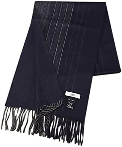 Amazon タケオキクチ ストール マフラー ピュアカシミヤ マルチストライプ マフラー メンズ ネイビー 393 00 ストール マフラー 通販