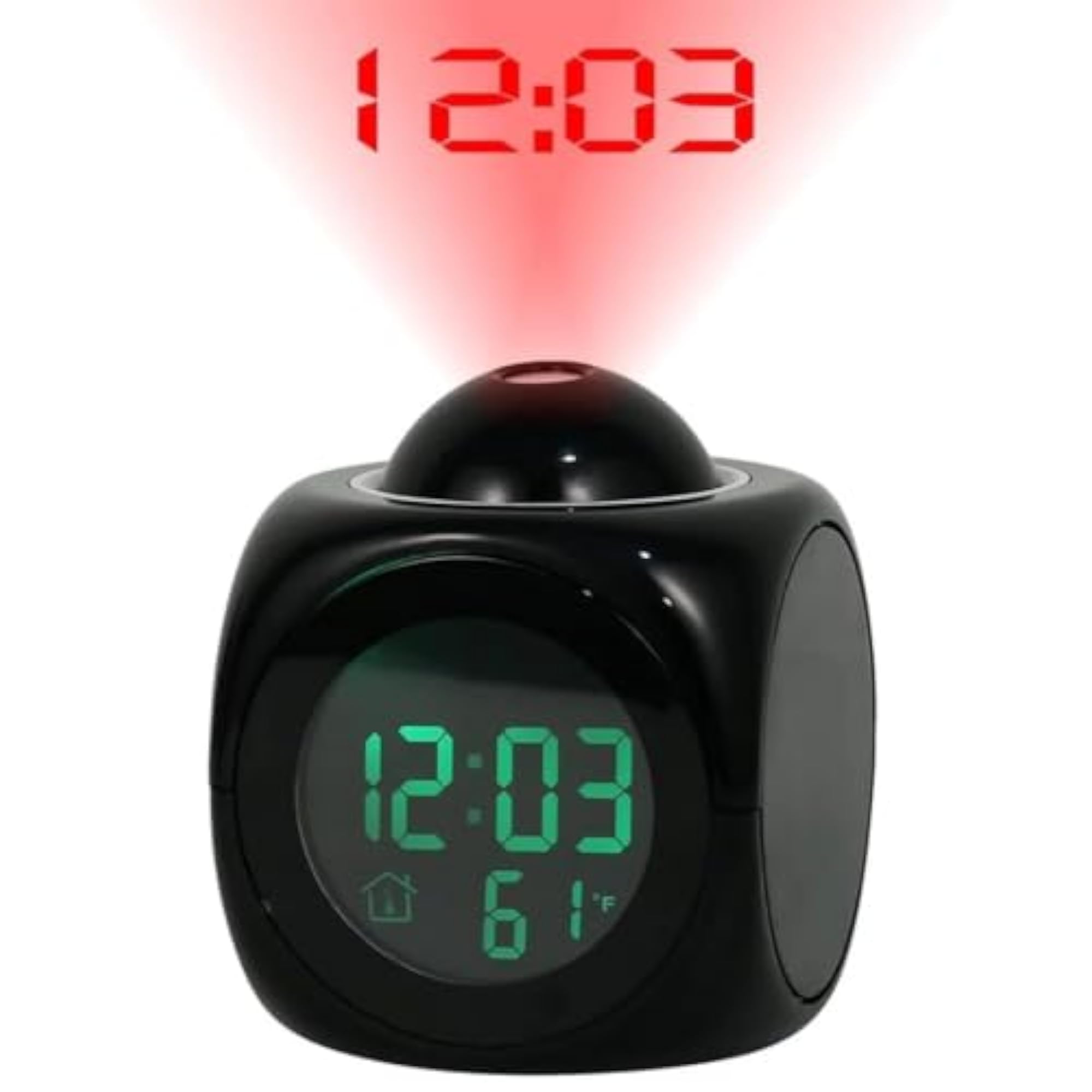 Talking Digital Alarm Clock LCD with Projector