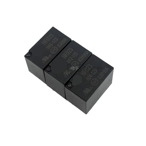 Relais HFD23 12V à haute sensibilité et basse consommation pour circuits PCB 1A