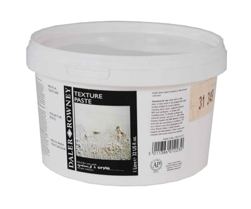 Daler-Rowney Acrylic Medium, Plastic Pot, 8.45oz - 250 ml, Texture Paste