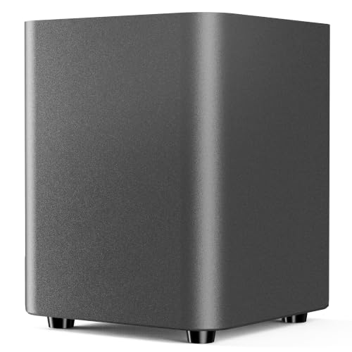 Ortizan Compact 60W Active Subwoofer, 5.24' Long-Throw Woofer with Deep Bass Extension, Class D...