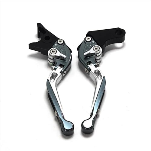 Leviers d'embrayage de frein moto CNC réglables en alu pour FZ6 2004-2010