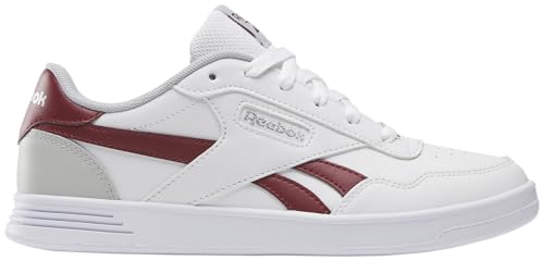 Reebok Court Advance ���f�B�[�X�X�j�[�J�[ - �J�W���A���t�@�b�V�����z���C�g�X�j�[�J�[�����p�A�e�j�X���f�B�[�X�V���[�Y�T�C�Y5~11, �t�b�g�E�F�A�z���C�g/���g�����b�h/�O���[1, 25.5 cm