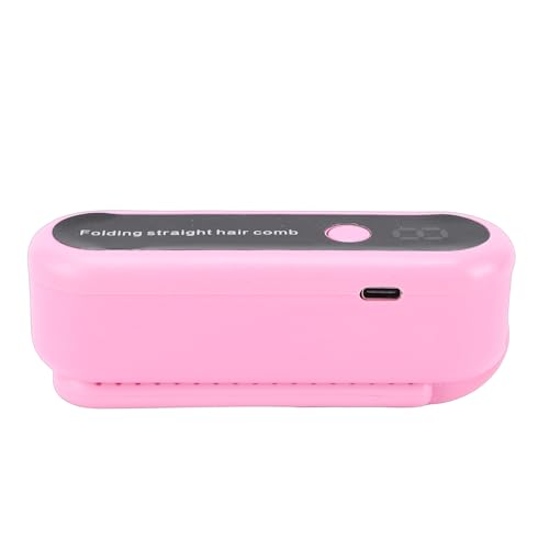 Cepillo Alisador de Cabello Mini Portátil Recargable miniatura 4