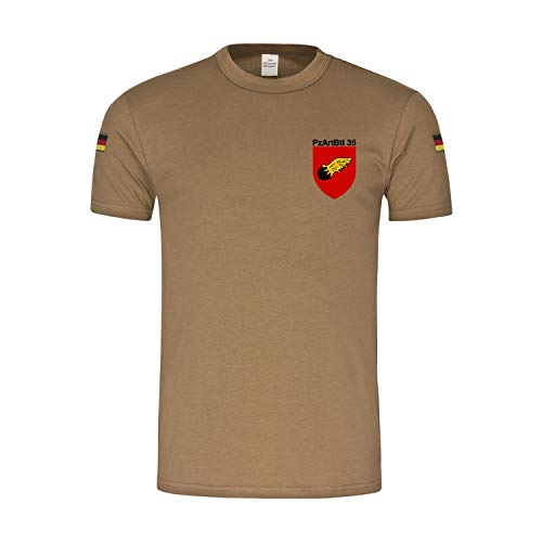 T-shirt BwTropen PzArtBtl 35 Copytec vert XL pour randonnée et outdoor