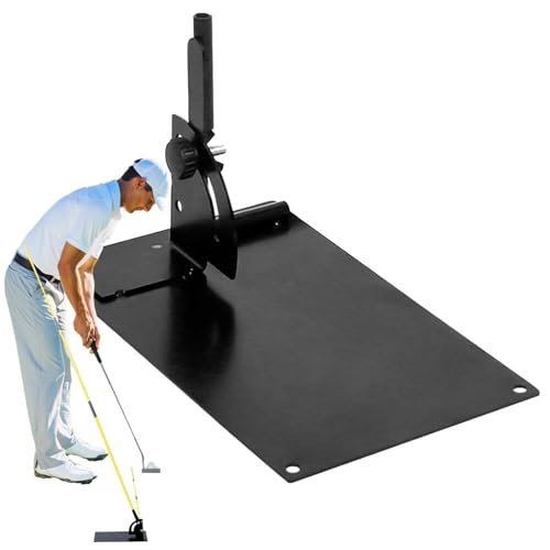 Generisch Alignment Stick Rod Trainer , Iron 23x14.5x8cm | Golf Alignment Stick Holder, Swing Training Aid Holder, Golf Practice Alignments Rod Connector, Training Sticks Stand | Driving Range