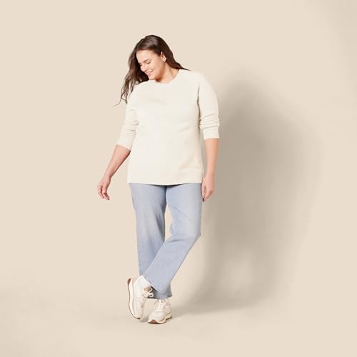 Image of Amazon Essentials Women's Regular-Fit Soft Touch Crewneck Long-Sleeve Sweater