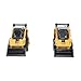 Diecast Masters 1/64 Caterpillar 272D2 Skid Steer Loader & 297D2 Compact Track Loader Set 84647