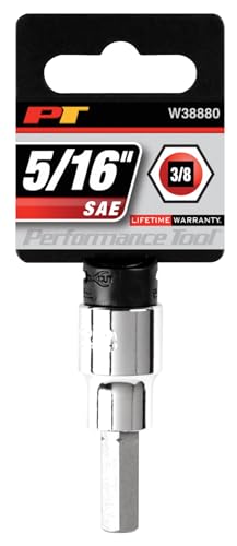 Performance Tool W38880 douille hexagonale 3/8" 5/16"
