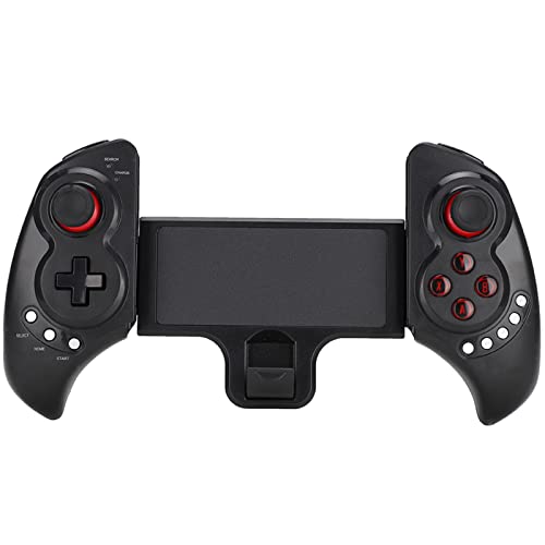 Lazmin Manette de jeu, direction ergonomique sensible à 360 ° avec contrôleur de jeu mobile sans fil Shoot Trigger pour iOS, Android, téléphones et...