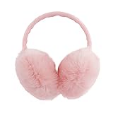 POXIMI Women Winter Earmuffs Girl Ski Adjustable Ear Covers for Kid Cute Bow Ear Warmer Outdoor Earm