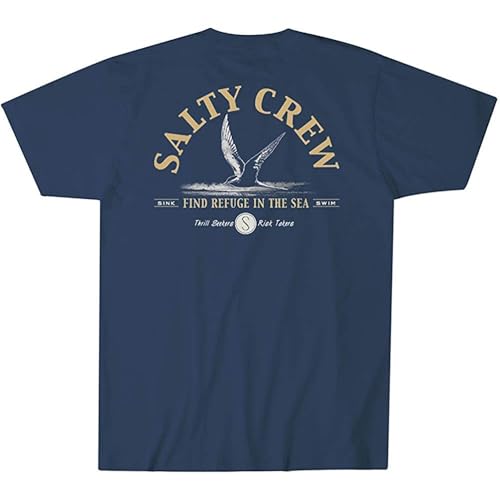 DRtrAERFJ PIGRA NID HSJW Salty Crew - Camiseta para Hombre, Talla L