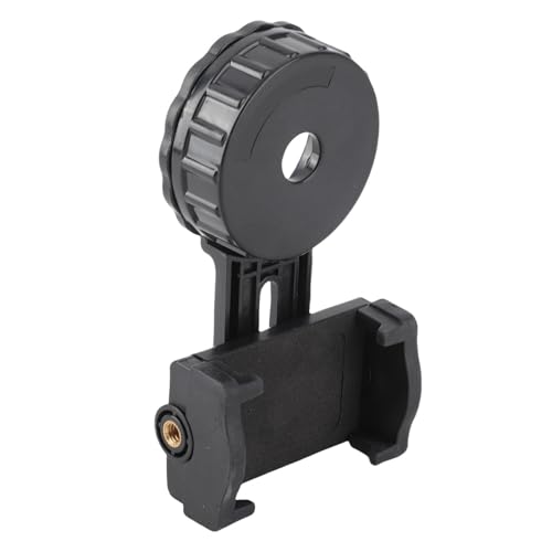 AKLOSIPY Adaptateur d'appareil Photo pour Téléphone Portable pour Jumelles, Monoculaires, Télescope et Microscope – Connecteur de Montage Photo pour Smartphones
