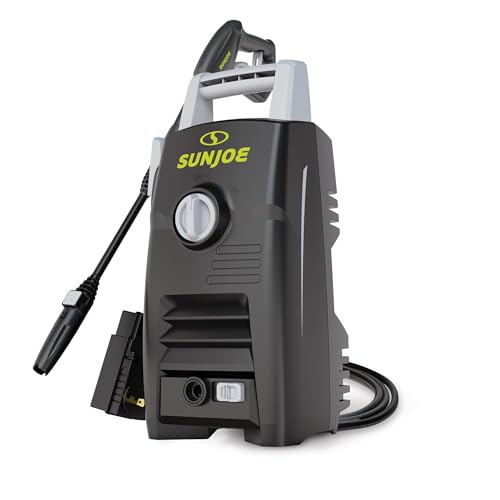 Sun Joe Electric Pressure Washer with Powerful Motor for Cars/Fences/Patios/All Uses, Safety…