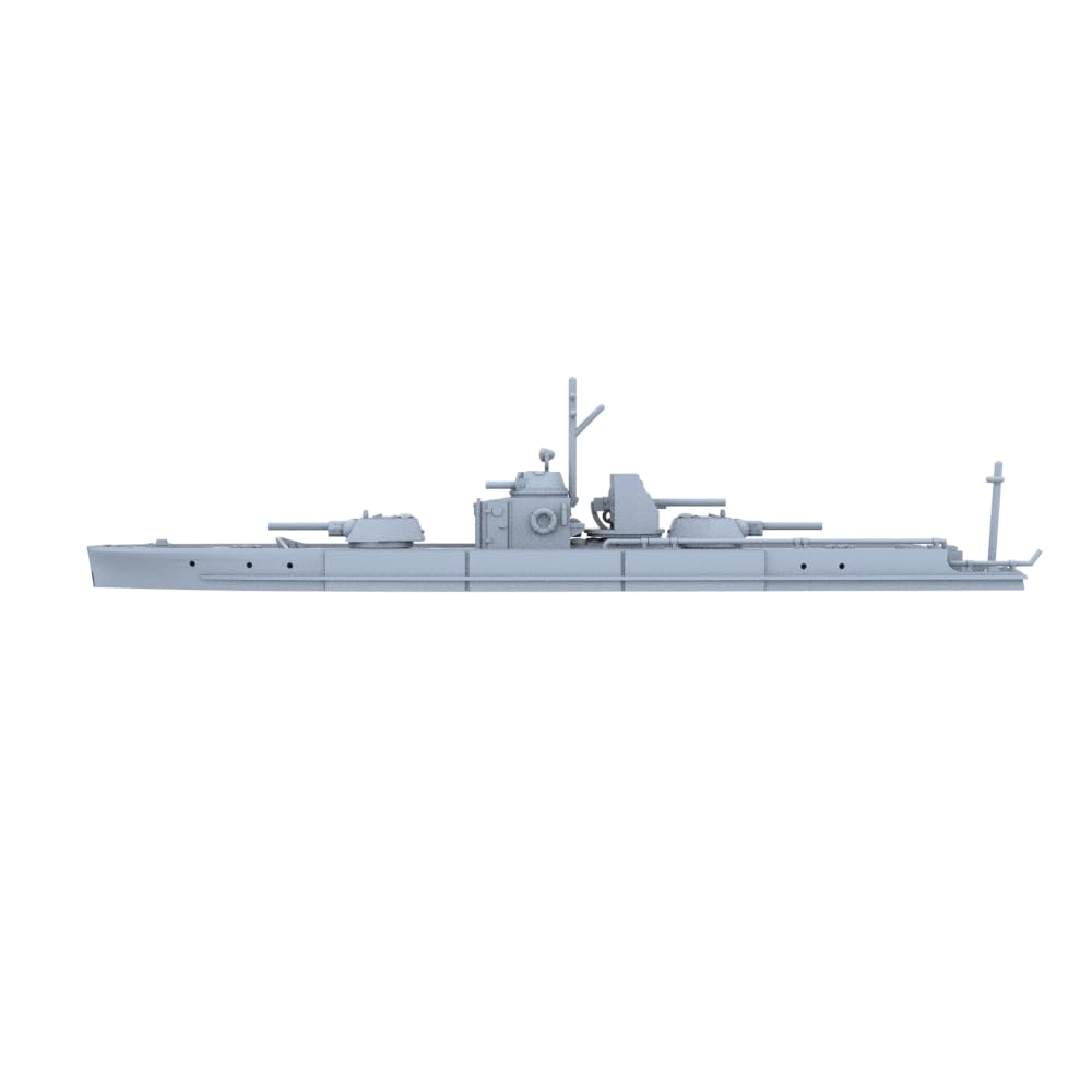 MRY-SFW SSC72768-A 1/72 zestaw do budowy modelu wojskowego Radziecki Pr.1124 późna modyfikacja rura wodna