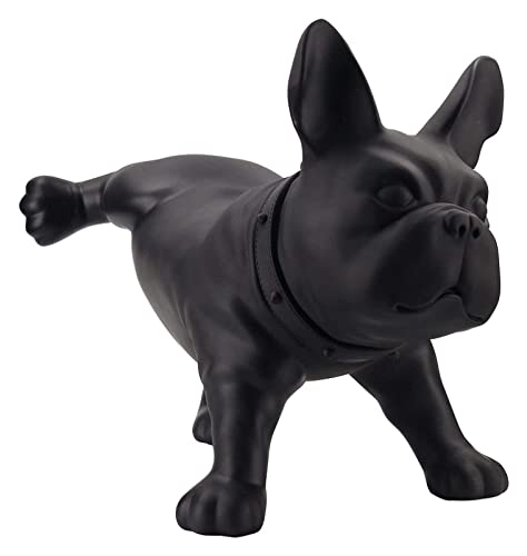 Statue de bouledogue en plastique pour déco de bureau moderne
