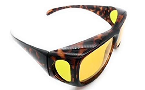 Polarized Night Driving Fit Over Wear Over Reading Reader Glasses Sunglasses- Size Large2