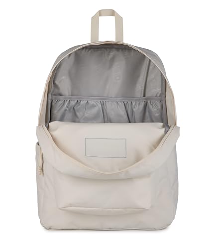 Image of JanSport SuperBreak Plus Backpack with Padded 15-inch Laptop Sleeve and Integrated Bottle Pocket - Spacious and Durable Daypack for Work and Travel, Moon Flower