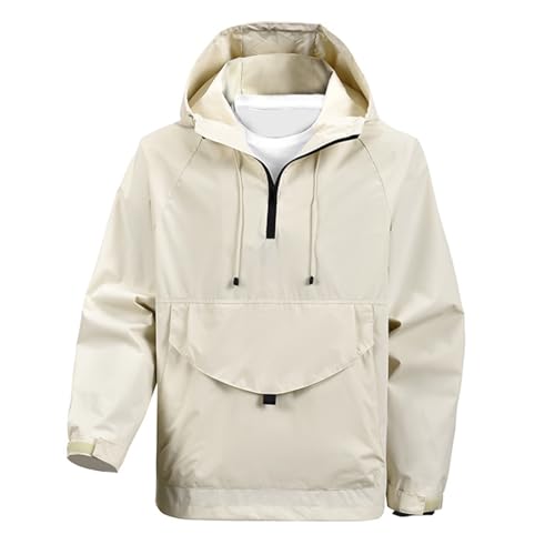 Veste imperméable coupe-vent 2026 de randonnée avec pull à capuche léger