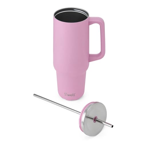 S'well Tumbler XL, Reusable Drinks Tumbler with Straw, Triple-Layered Stainless Steel Bottle - Image 3