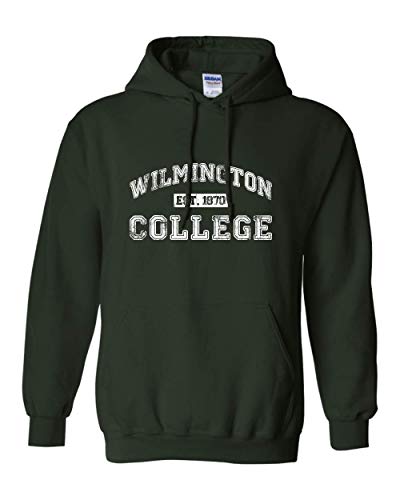 CreateMyTee Wilmington College Est 1870 Unisex Hooded Sweatshirt - Wilmington Quakers Apparel