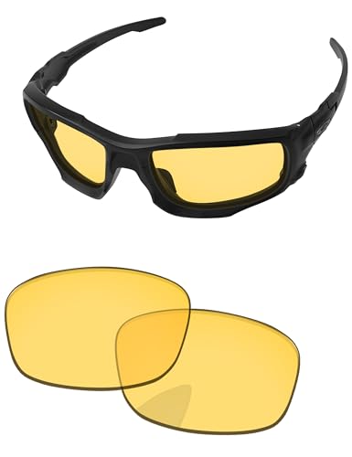 Image of Replacement Lenses for Oakley Si Ballistic Shocktube OO9329 Sunglass - Precision Fit, UV Block & Impact Resistant