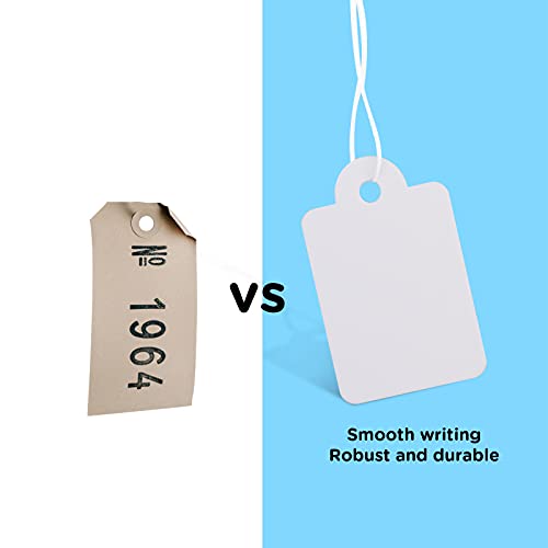 SAVITA 500 pezzi Cartellini Prezzi con Cordino