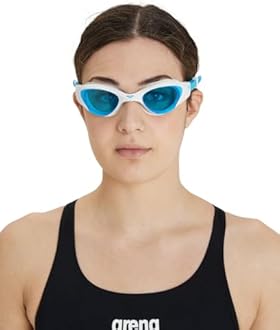 ARENA Unisex Adult The One Swim Goggles for Men and Women Watertight Fit Orbit-Proof Seals Anti-Fog Coated Non-Mirror Lens Lap Swimming, Clear/Water/Black
