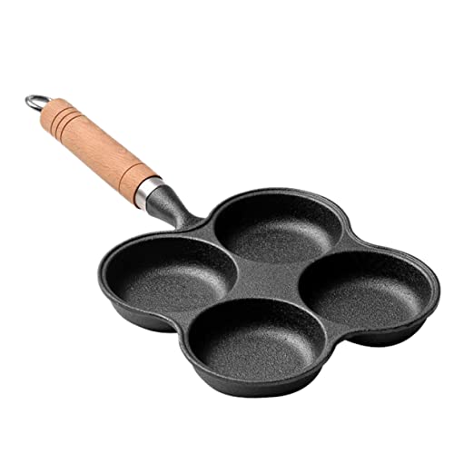 OKUMEYR 1Pc Non Stick Egg Frying Pan Multi Use Omelette Pot Practical Snail Design for Induction and Open Flame Cooking for Creative Meals