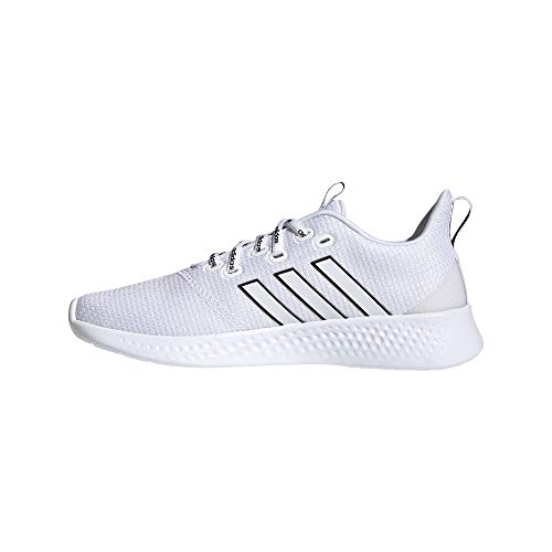 adidas Women's Cloudfoam Race Running Shoe, Clear Onix White, 8 B - Medium