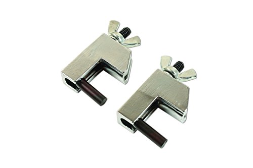 Laser 7254 Hose Clamp Set 2pc, Black