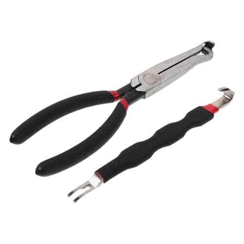 Pince pour clips de conduite de carburant Ciieeo indispensable au garage pour entretien de moteur
