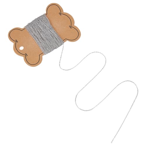 UNICRAFTALE Cadena de eslabones de 10 m, para hombre y mujer, para fabricación de joyas