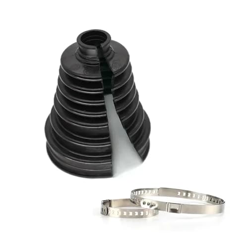 Ensemble inférieur Kit de remplacement pour soufflet cardan fendu en silicone à vitesse constante, cache-poussière, connecteur chenille, adaptateur...
