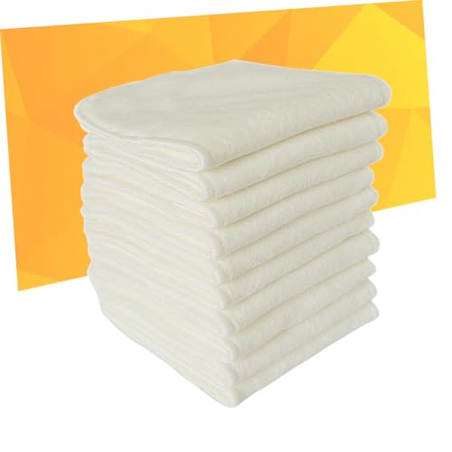 Inserts de couches lavables bébé Toyvian en polyester beige x6 - 4