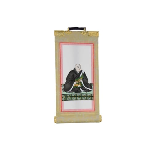 お仏壇のはせがわ 浄土真宗 西本願寺 本願寺派 願 西 蓮如上人 10代 高さ16.5cm 脇仏 脇軸 脇侍 掛け軸 掛軸 仏壇 仏具 掛軸台別売り