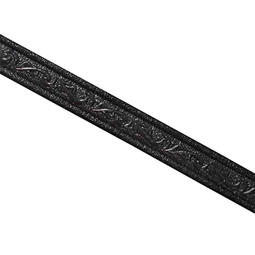 Moldura de molde, molduras y bordes de azulejos autoadhesivos de 90,55 pulgadas, tira de borde de pared impermeable, líneas decorativas pegadas, borde de papel tapiz, molduras de base de pared