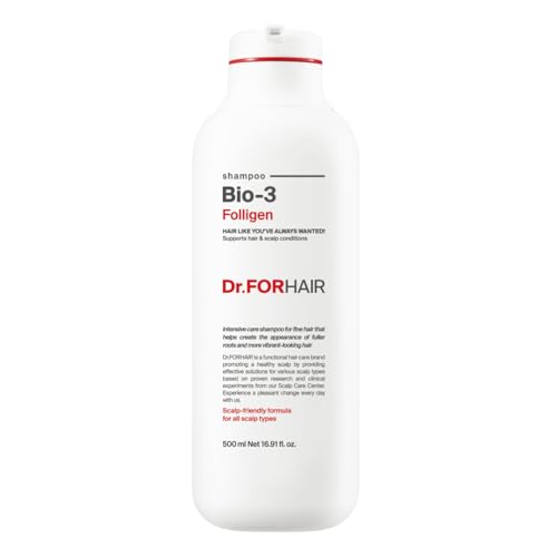 Dr.FORHAIR Bio-3 Folligen Biotin Shampoo 16.9 oz