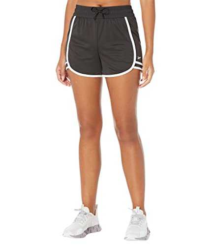 Reebok Women's Standard Workout Ready Shorts, Black, Medium