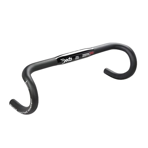 Diametro: 31, 7mm Deda Elementi Zero 100 Manubrio, Unisex – Adulto, Black, 46cm