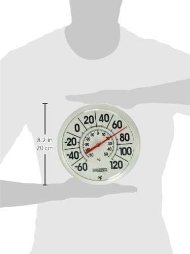 Springfield 5650 Indoor Outdoor Big And Bold Dial Thermometer thumb #9