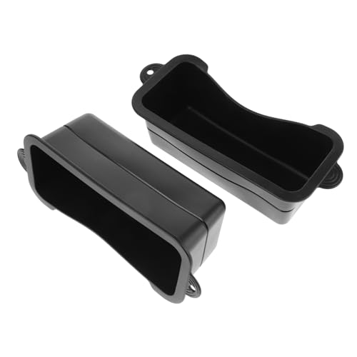 BUTIFULSIC 2-Pack Grease Cup Liners Drip Pan Liners for Outdoor Camping Silicone Grease Tray Accessory