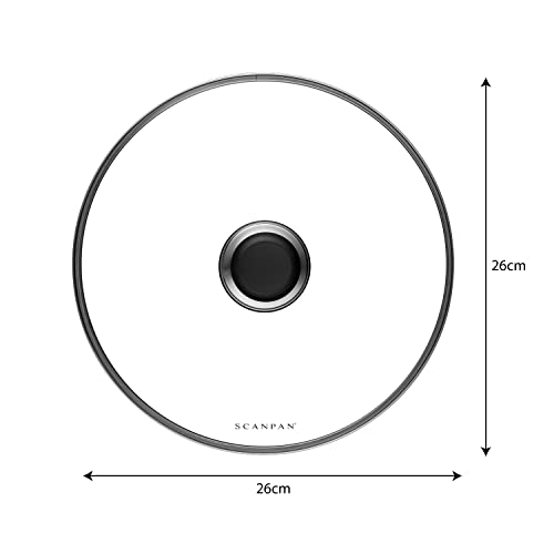 Image of Scanpan Classic 10-1 /4-Inch Glass Lid
