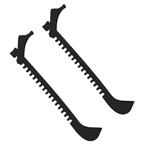 BESPORTBLE 1 Pair Ice Skate Blade Covers Wear Resistant Protectors for Ice Skating Hockey Shoes Portable Blades Guards for Figure Skates Convenient Durable Design