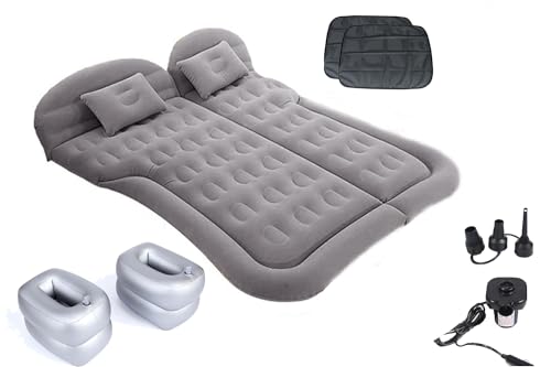 Image of Onirii Inflatable SUV Air Mattress - Thickened Camping Bed for Universal SUV, Truck, and Car Travel - Portable Blow Up Sleeping Pad