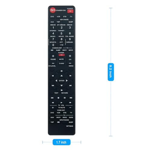 Télécommande YSP800 de remplacement pour barre de son Yamaha usée