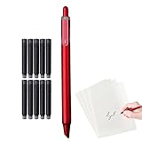 cross fountain pen nib repair 🌿♗[ Retractable Ink Pen ] Adopting a retractable design, Fountain Pen for Writing includes 10 replaceable black ink sacs and comes with a long service life.