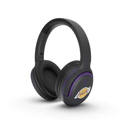 ‎SOAR NBA Active Noise Cancelling Over The Ear Headphones, Los Angeles Lakers